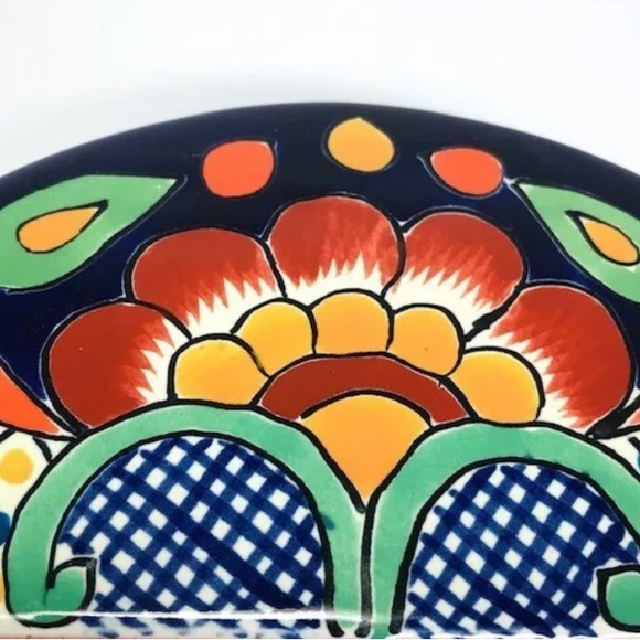 Mexican Hand painted Napkin holder - Picture 2 of 6